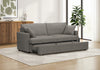 Sleeper Sofa, 78" Length, Convertible Sofa Bed, Light Brown Fabric, Contemporary, Modern Sleeper Sofa | Canape Lit Convertible, 78" Longueur, Tissu Marron Clair, Contemporain, Moderne