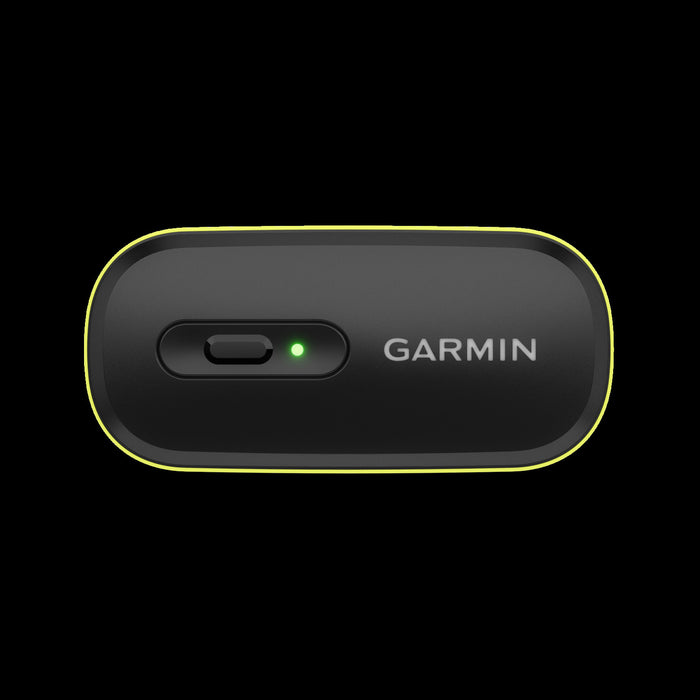 Garmin Hrm 600 Heart Rate Monitor M-xl, Black/yellow, Running Dynamics, Fitness Tracker, 2-month Battery, Bluetooth, Ant+
