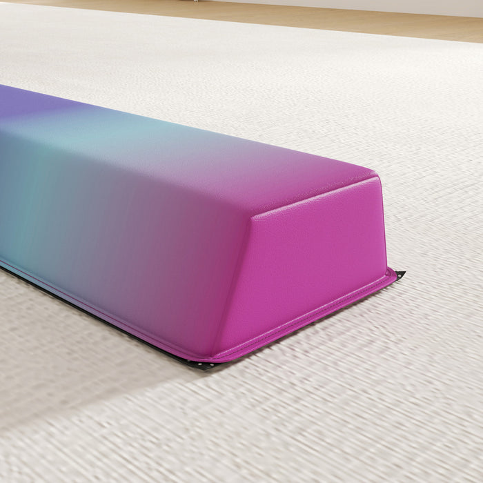 Soozier 7.7ft Folding Gymnastics Balance Beam With Non-slip Bottom, Multi