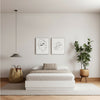 Milano Platform Bed Frame King Bed | Lit plateforme Milano
