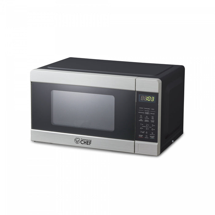 CHM Series Commercial Chef 0.9 Cu. Ft. Countertop Microwave Oven, CHM009 Countertop Microwave Less 1cuft