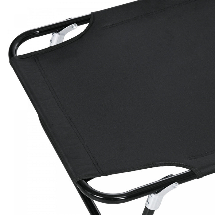 Outsunny Folding Camping Cot For Adults Portable Outdoor Sleeping Bed