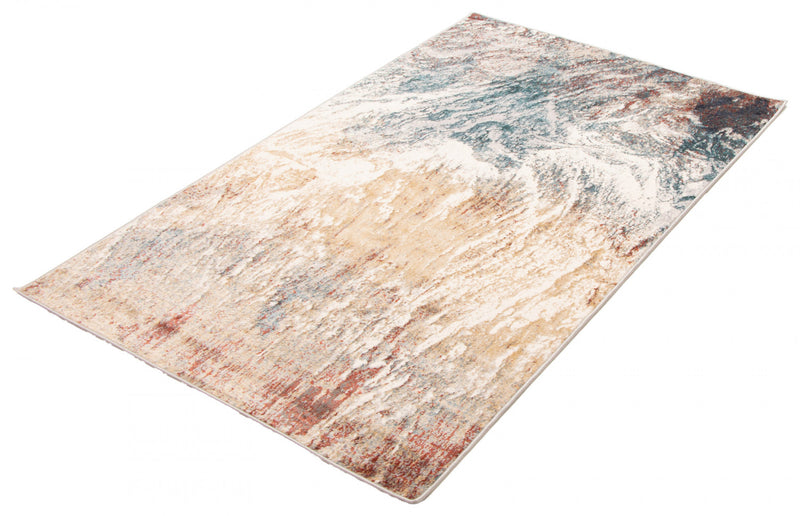 Tribeca Teal Area Rug - 8'0\" x 10'0\"