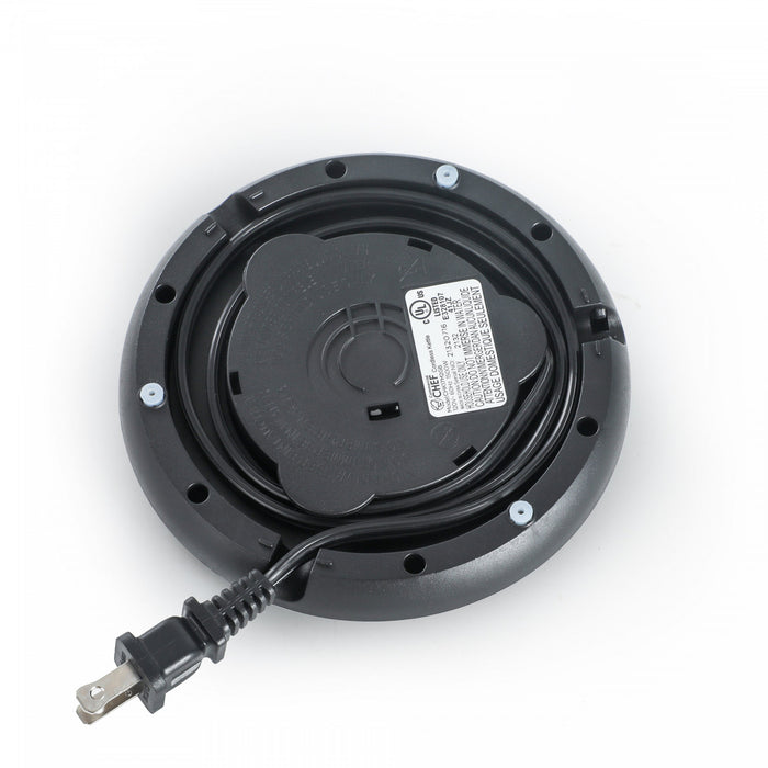 CHK Series Commercial Chef Cordless Glass Kettle, 1.7L/57-oz. Capacity, CHK17M2GB