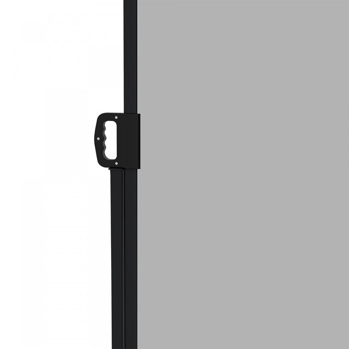 Outsunny 13' X 6' Retractable Side Awning, Garden Privacy Screen, Light Grey