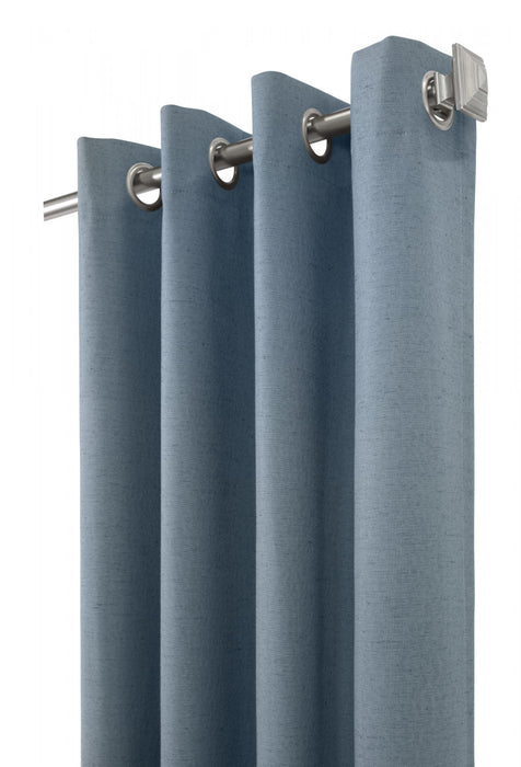 Thermaplus Suprema Blue Blackout Grommet Curtain Panel - 52 x 95