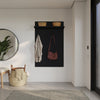 Porto Entryway Wall-Mounted Coat Rack with Shelf | Porte-manteau mural d’entree Porto avec tablette