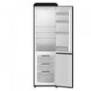 Forno Storico 22 Inch Retro Bottom Freezer Fridge in Black, 9 cu.ft. - FFFFD1745-22BLK | Refrigerateur Storico de 22 po style retro avec congelateur inferieur, noir, 9 pi³ - FFFFD1745-22BLK