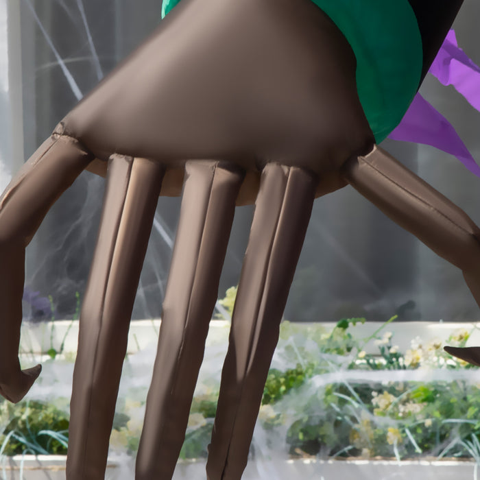 Homcom 7ft Pumpkin Reaper Inflatable Halloween Decoration