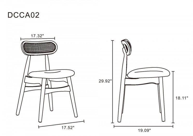 Colbert and Rockaway Modern Industry Chic 9-Piece Dining Set in Black and Gray