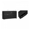 Grace Modern 60" Dresser in Black (6-Drawer) | Commode moderne Grace 60" en noir (6 tiroirs)