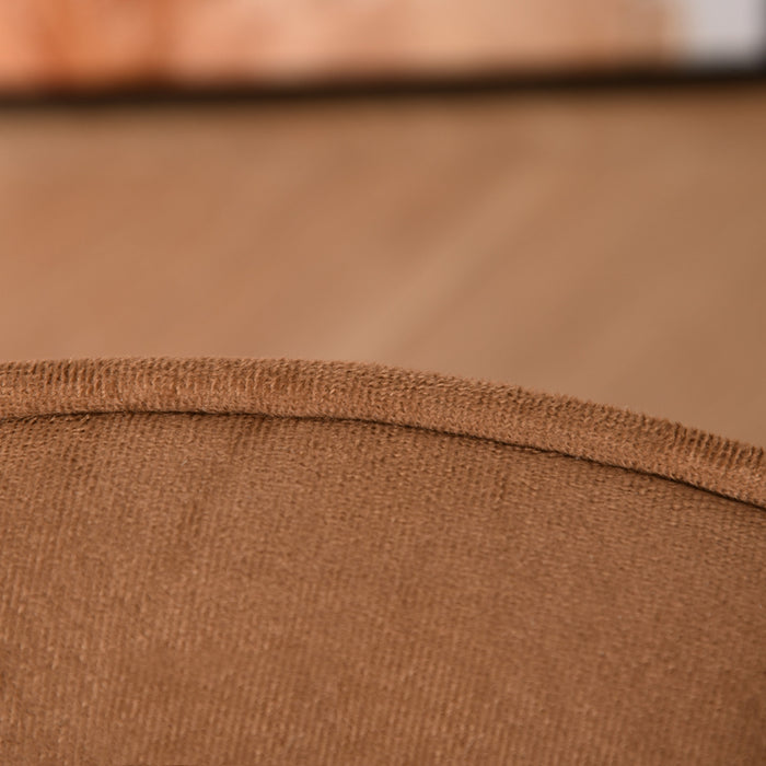 Pawhut Rattan Style Pet Dog Cat Sofa Pet Bed Warm Dog Bed Chair With Removable Washable Cushion For Small Dogs