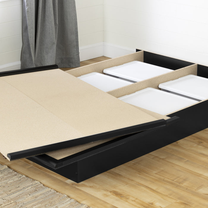Step One Platform Bed - Pure Black 