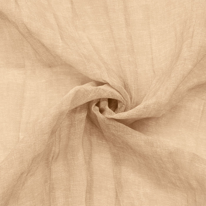 Habitat Paloma Blue Sheer Dual Header Curtain Panel - 52 x 63