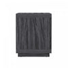 Navis Contemporary 26" Nightstand in Charcoal Gray (2-Drawer) | Table de nuit contemporaine Navis 66 cm en gris charbon (2 tiroirs)
