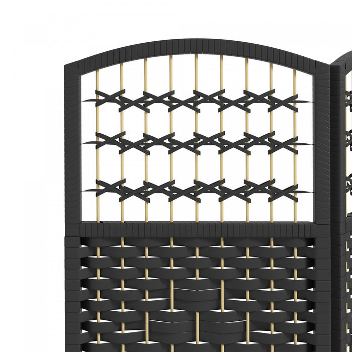 Homcom Folding Room Divider 5.6 Ft Privacy Screen Panel