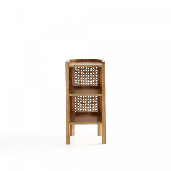 Versailles Industry Chic End Table in Natural - Set of 2