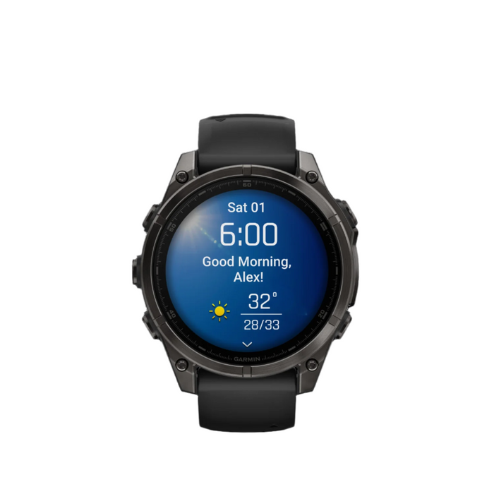 Garmin Fēnix 8 Amoled Sapphire Smartwatch 47mm - Gps, Compass, Gyroscope And Barometric Altimeter 
