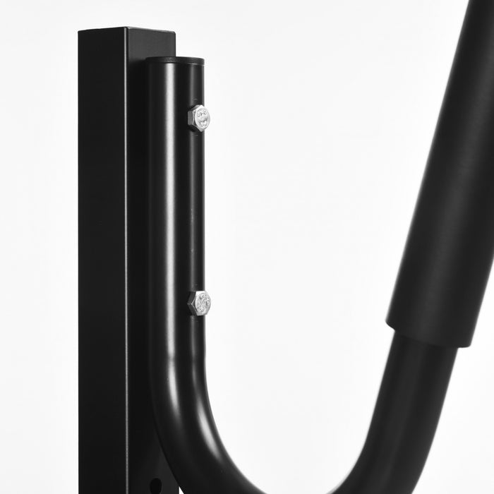 Soozier Freestanding Kayak Storage Rack For 2 Sup, Canoe, Or Paddleboard