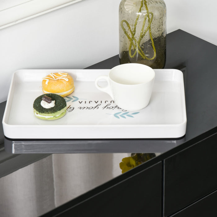 HOMCOM Kitchen Sideboard with Push-Open Drawers and Storage Cabinets