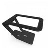 Kanto SE4 Elevated Desktop Speaker Stands for Midsize Speakers - Pair, Black | Supports sureleves Kanto SE4 pour enceintes de bureau de taille moyenne - paire, noir