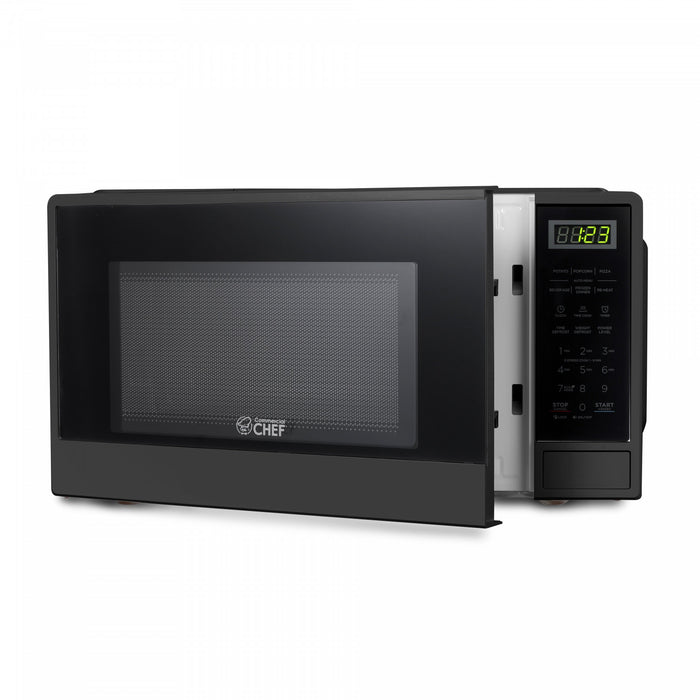 CHM Series Commercial Chef 1.1 Cu. Ft. Countertop Microwave Oven, CHCM11100B Countertop Microwave Larger 1cuft
