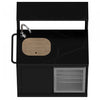 Forno All'Aperto Outdoor Kitchen with Black Countertop, 99,600 BTU, Bar Module & Pizza Oven - FODKT2568BLK | Cuisine d'exterieur All'Aperto avec comptoir noir, 99 600 BTU, module bar et four a pizza – FODKT2568BLK