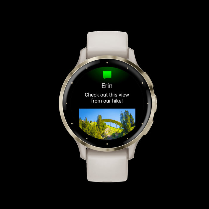Garmin Venu® 3s Gps Smartwatch - Health Tracker W/14 Days Battery Life, 41mm - Ivory Case