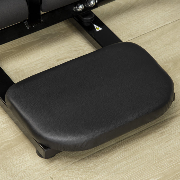 Soozier Core & Abdominal Trainers, Height Adjustable Inversion / Sit Up Exercise Equipment, Ab Crunch Machine, Compact Whole Body Fitness Equipment