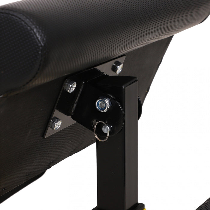 Soozier Multifunction Adjustable Squat Machine Deep Sissy Squat Leg Exerciser Push Up Ab Strength Training Home Gym Workout