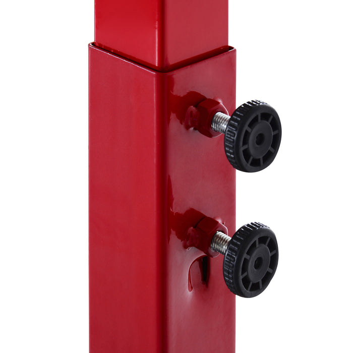 Soozier 6.9-8.5ft Basketball Hoop