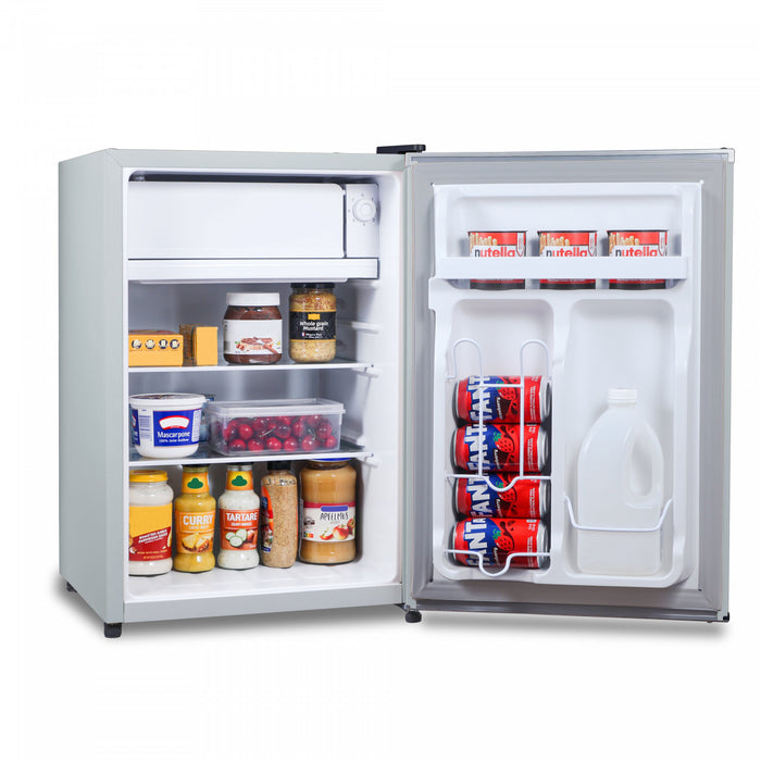 BCRK Series BLACK+DECKER 2.5 Cu. Ft. Compact Refrigerator, BCRK25V, Stainless Look