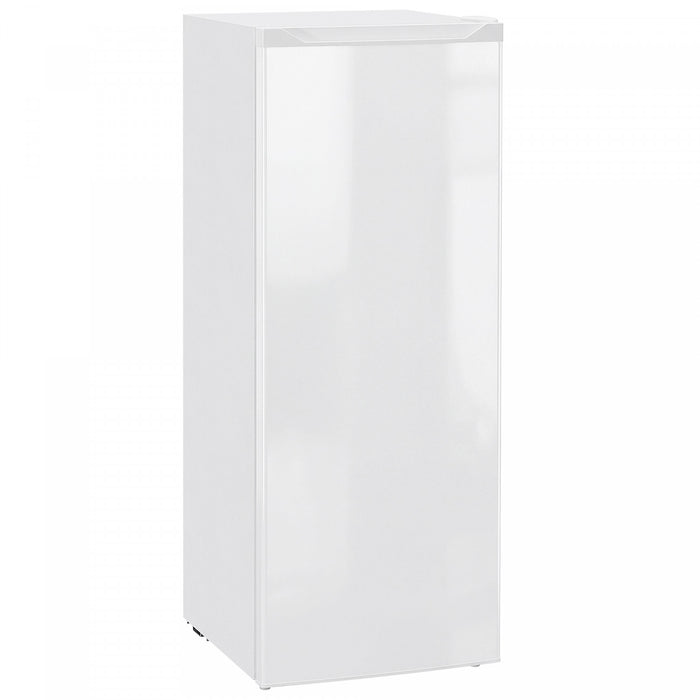 HOMCOM 7.0 Cu.Ft Upright Freezer, Compact Stand Up Freezer for Home, White