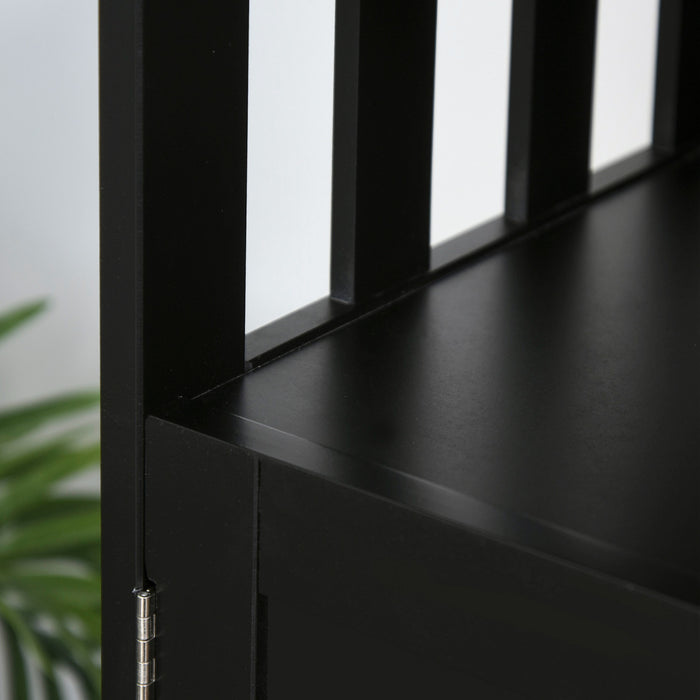 HOMCOM Kitchen Sideboard, Buffet Cabinet, Wooden Storage Console Table