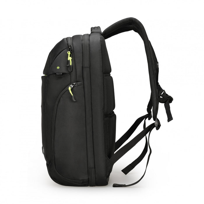 Swissdigital Java Bag Backpack – 17\" Laptop, USB Charging, RFID Protection, Extra Large Capacity, Anti-Theft, SDD Finder
