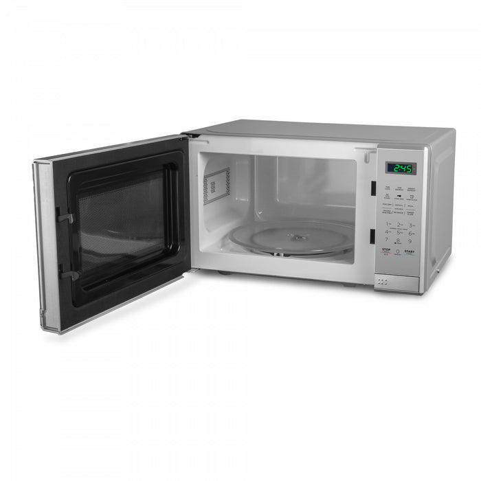 CHM Series Commercial Chef 0.7 Cu. Ft. Countertop Microwave Oven, Stainless Steel Countertop Microwave Less 1cuft