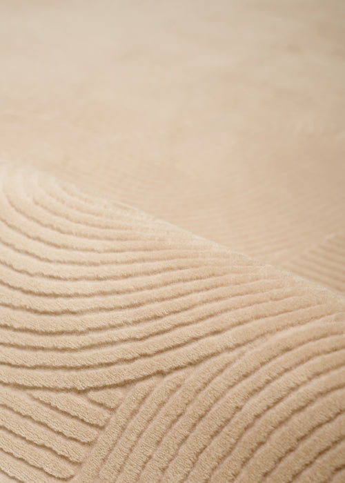 Elion Contemporary Beige Washable Rug 9'0\" x 12'0\" Indoor Area Rug