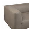 Lukas Contemporary Modern 89" Upholstered Sofa in Taupe | Canape contemporain moderne Lukas 89" tapisse en taupe