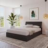 Storage Headboard, Queen|Ebony | Tete de lit Queen, Ebene