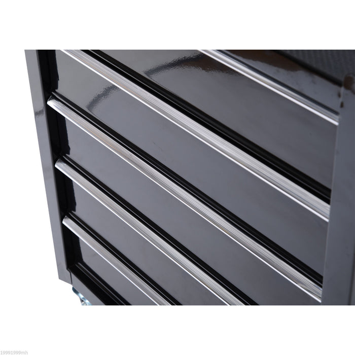 Homcom 5 Drawer Steel Rolling Tool Cabinet