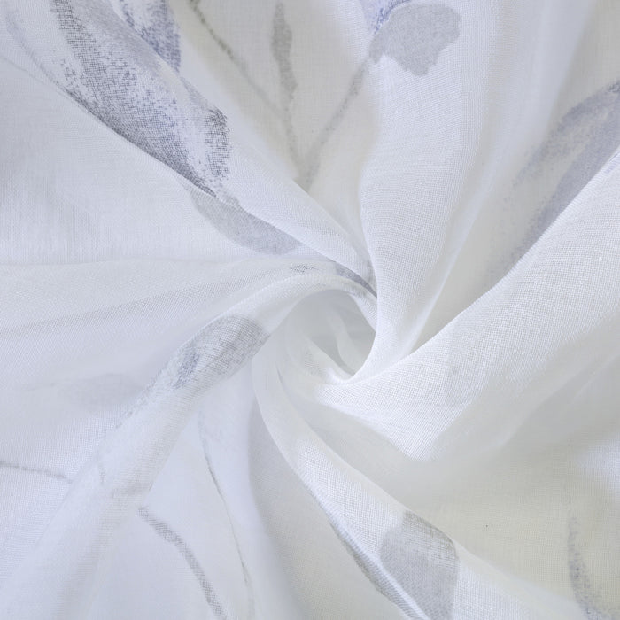 Habitat Symphony Purple Sheer Grommet Curtain Panel - 52 x 84