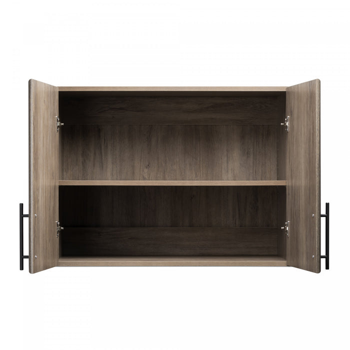 Elite 32\" Stackable Wall Cabinet - Drifted Grey
