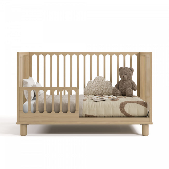 Storkcraft Sicily Deluxe 3-in-1 Convertible Crib with Bonus Toddler Guardrail - Driftwood