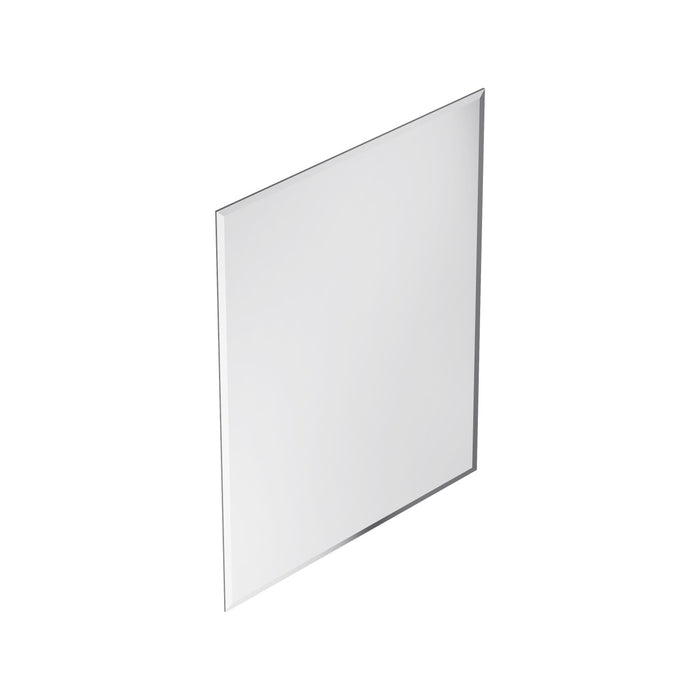 Dovetail 24 Inch Frameless Rectangular Mirror In Chrome