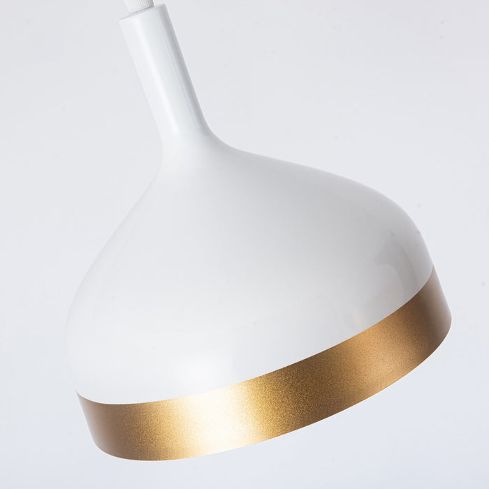 Dash Collection Island Light - White & Gold