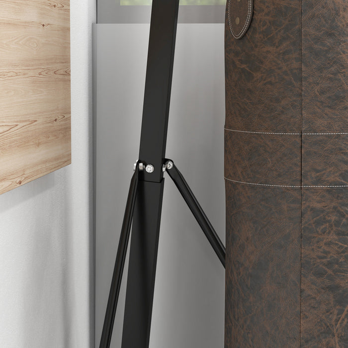 Soozier Punch Bag Stand For Heavy Bag, Foldable And Height Adjustable