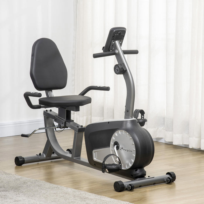 Soozier Exercise Bike, Stationary Bike with 8-Level Magnetic Resistance