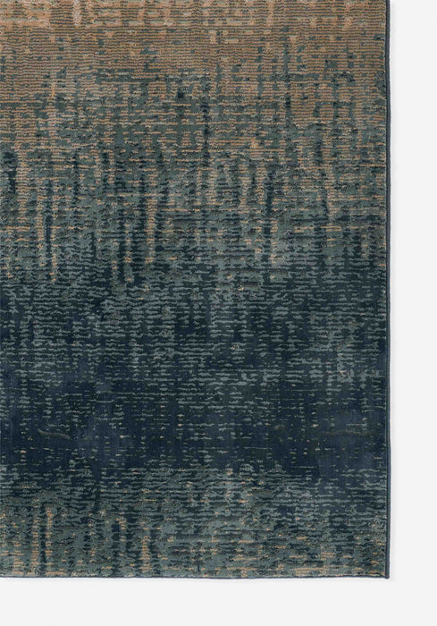 Sable Contemporary 5'1\" x 7'7\" Area Rug in Blue Indoor Area Rug