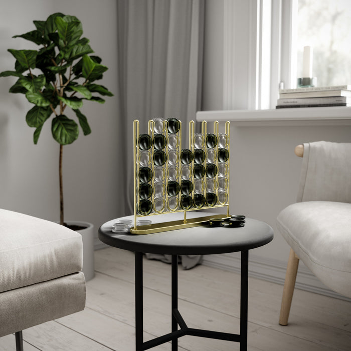 Umbra Stax 4-In-A-Row - Brass