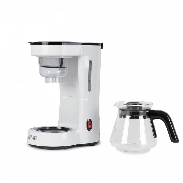 CHK Series Commercial Chef 5-Cup Small Drip Coffee Maker, CHCP05W, White